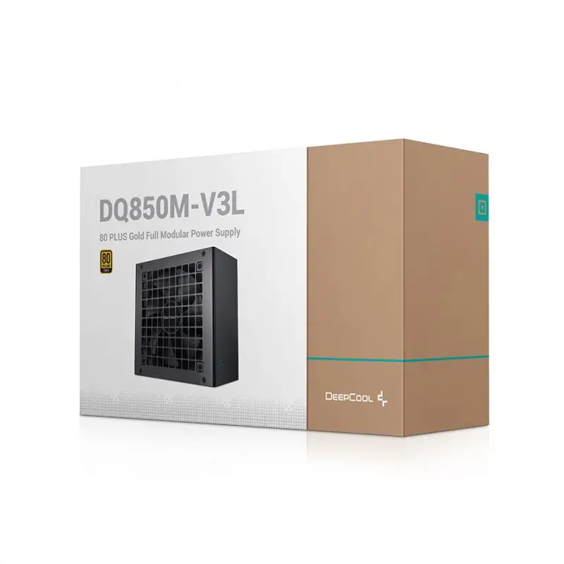 New DEEPCOOL DQ850M V3L GOLD Full Modular PC PSU 850W For Gaming Desktop PC Switching Power Supply