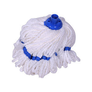 Ricambio <span class=keywords><strong>per</strong></span> Mop <span class=keywords><strong>in</strong></span> Microfibra Durevole Sunshine, Testa di Ricambio Ecologica con Cestello <span class=keywords><strong>in</strong></span> Plastica Bianco Lavabile, Asta <span class=keywords><strong>in</strong></span> <span class=keywords><strong>Ferro</strong></span> con Sistema di Centrifuga - Product Image 3