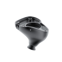 Boîtier d'écouteurs IEM en aluminium usiné CNC 5 axes sur mesure, coque métallique anodisée OEM