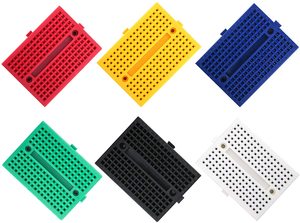 Mini Breadboard 170 saldabile a tiranti piccola scheda dimostrativa Proto PCB e Kit di filo Jumper per la prototipazione - Product Image 6