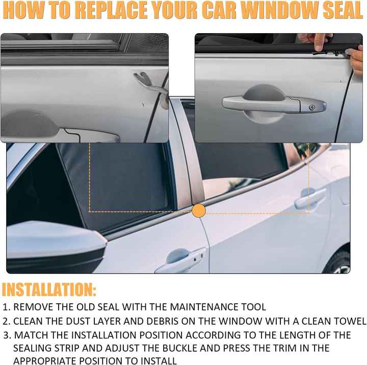 Sample Free Car Outside Window Rubber Seal Belt for Sale