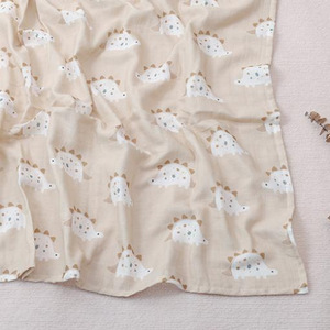 Coperte in mussola di cotone di bambù con stampa digitale-telo da bagno e avvolgente per neonati per comodità e biancheria da letto - Product Image 2