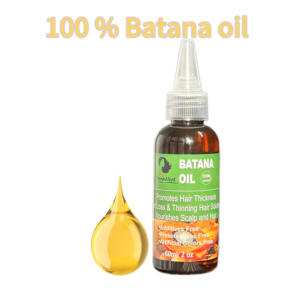 Huile Batana 60ml personnalisée huile essentielle pour cheveux kératine biologique nourrissante hydratante cheveux-réparatrice tous types de cheveux à base de plantes végétaliennes - Product Image 3