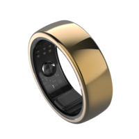 Anneau intelligent de suivi du sommeil 2024, contrôle par application, batterie au lithium 3,7 V, étanche IP68, charge sans fil, titane durable, santé