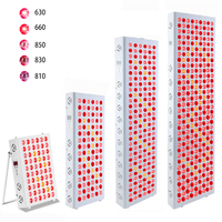 Appareil de luminothérapie LED à infrarouge proche pour le corps entier, 660NM 850NM 1000W 1500W, panneau de lumière rouge pour le soin de la peau du corps entier