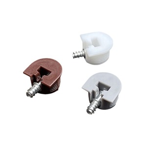 Conector 2 en 1 Quality One Daisuke de Plástico y Hierro, Fácil Instalación, Soporte para Estantes, Conector para Muebles de Gabinete - Product Image 3