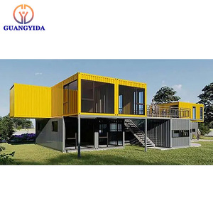 บ้านโมดูลาร์บ้านแบบพกพาขนาดเล็กพร้อมทำบ้านภาชนะโครงสร้างเหล็กบ้านสำเร็จรูปที่สมบูรณ์ - Product Image 4