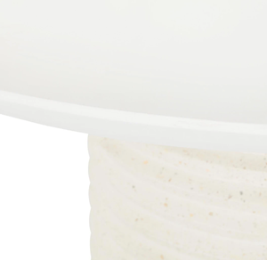 โต๊ะรับประทานอาหารกลางแจ้งที่ทำจากคอนกรีตเสริมเส้นใยที่มีลักษณะเป็นงานประติมากรรม - Product Image 2