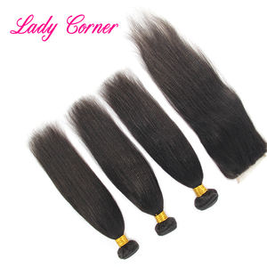 ผมแท้แบบไลท์ยากิสำหรับถักเปีย ผมตรงแบบเวฟ พร้อมเชือกปิดผม, ผมบราซิลแบบจัดเรียงเกล็ดผม ผู้จำหน่ายผมเวอร์จินแท้ - Product Image 6