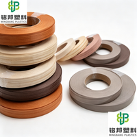 Bande de chant PVC Mingbang E1 Grade, écologique, multicolore, effet bois, avec film protecteur pour meubles sur mesure pour toute la maison
