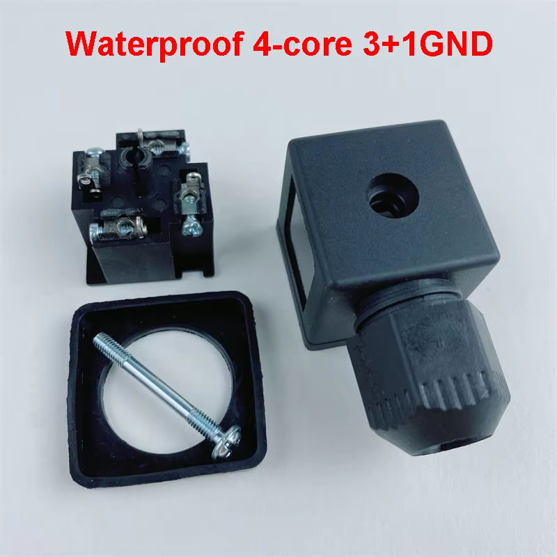 YXCHK DIN43650A Hydraulic Directional Control Valve Solenoid Pulse ...