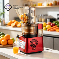 Automatische commerciële fruitpersmachine van roestvrij staal voor restaurants en catering