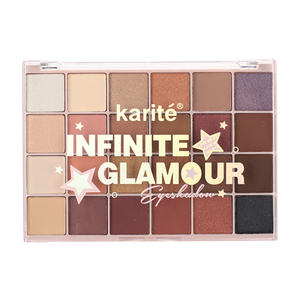 कार्टे अनंत ग्लैमर 24 रंग शिमर आंखों पैलेट पेशेवर मेकअप कॉस्मेटिक कस्टम लोगो निजी लेबल आंख छाया - Product Image 1