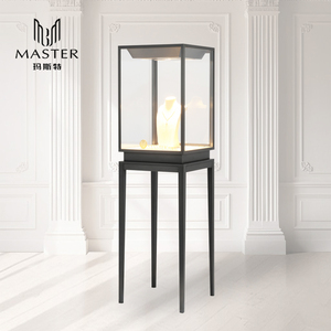 MASTER Vertical Jewelry Display Cabinet Diamond Showcase High Quality Display Cabinet Glass High Clarity for Luxury Jewelry Show - Product Image 4