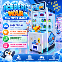 Machine d'arcade de tir de balles pour enfants, jeu de cible à monnayeur pour centres de divertissement familial et aires de jeux intérieures