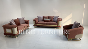 Juego de Muebles para Interiores, Sofá Blanco Crema de 1 Pieza, Sofá Nube, Muebles de Lujo de Alta Gama para Sala de Estar, Sofás Seccionales - Product Image 3