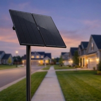 Module PV rigide anti-ombre de type N 250W, panneau solaire hors réseau avec technologie pour camping-car, caravane, fourgon aménagé
