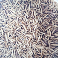 Larves séchées de mouche soldat noire Bioforte - Riche en protéines et en calcium, stérilisées au micro-ondes, ingrédients pour l'alimentation des crevettes blanches du Pacifique et des homards
