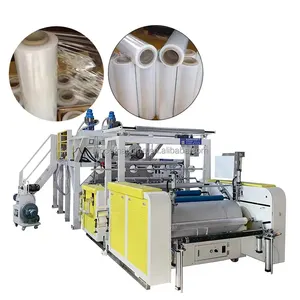 Factory Make 1000-2000 model cast pe stretch film extruder machine stretch film machine price