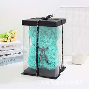 Factory Price Teddy Rose Bear Artificial Flower Gift for Valentines <b>Wedding</b> Christmas - Product Image 4