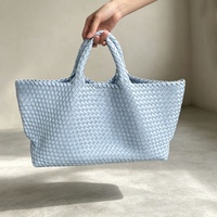 Sac en néoprène tissé sur mesure de grande taille pour les tuiles de mahjong, sac de voyage 2 en 1 pour la plage, sac à bandoulière décontracté, sac de rangement pour les tuiles de mahjong