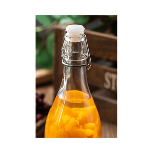 Botella <span class=keywords><strong>de</strong></span> cerveza <span class=keywords><strong>de</strong></span> cristal transparente, envase redondo <span class=keywords><strong>de</strong></span> <span class=keywords><strong>250</strong></span> <span class=keywords><strong>ml</strong></span> y 500 <span class=keywords><strong>ml</strong></span> <span class=keywords><strong>de</strong></span> líquido Baijiu - Product Image 4