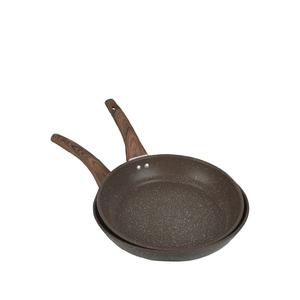 Sartén antiadherente para cocinar en casa, sartén de granito, sartén antiadherente plana, sartén con asa - Product Image 3