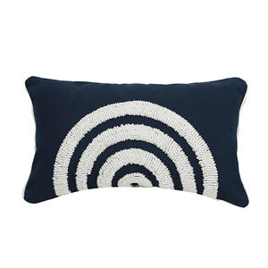 Inner mor New Boho Home Decoration Kissen Schwarz-Weiß-Stickerei Bauernhaus Baumwolle Kissen Kissen bezüge - Product Image 4