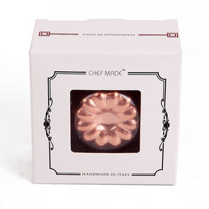 CHEFMADE อิตาลีนำเข้ากระป๋องภายใน2นิ้ว Non-Stick Cannele มัฟฟินถ้วยทองแดง Canele แม่พิมพ์ - Product Image 3