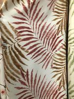 Rideau en lin de salon imprimé floral, en stock, tout, nouveau design, voile de salon