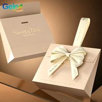 Bolsa de Regalo de Papel de Lujo con Asa y Logotipo Personalizado, 100 Unidades/Caja, para Clientes VIP, Regalos Corporativos