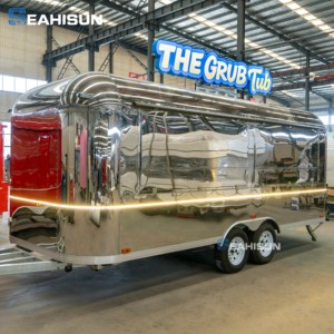 <b>Concession</b> Vending Mobile Kitchen Outdoor Street Coffee Street BBQ Food Cart Hot Dog <b>Trailer</b> Kiosk Snack Ice Food Truck - Product Image 4