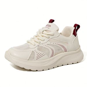 Zapatillas deportivas de mujer estilo 'Dad' con suela gruesa y aumento de altura, novedad primavera 2026, versátiles para uso diario y casual, ideales para comercio transfronterizo. - Product Image 6