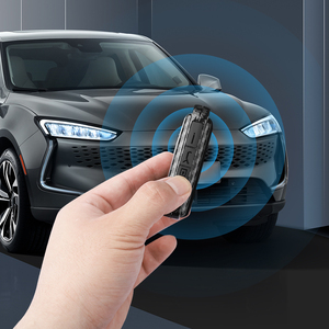 Funda Protectora de Fibra de Carbono para Llave de Coche con Cadena, Carcasa para Control Remoto Compatible con Mazda 3 6 <span class=keywords><strong>CX3</strong></span> CX30 CX5 CX8 CX9 CX50 CX60 - Product Image 3