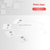 WEIAI Color Frosted Glass Medical Pathology Lab Adhesion Microscope Object Plate Thermal Transfrer PrintA ID Microscope Slides
