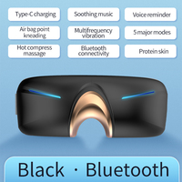 Masajeador de Ojos con Terapia de Calor Automática, Cuatro Modos de Vibración y USB Tipo-C para Usuarios de Pantalla Larga y Cuidado Ocular para Trabajo Remoto