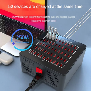 30 cổng 150W đa-usb sạc trạm dock phổ Máy tính để bàn & điện thoại di động Bộ sạc điện hệ thống chuyển đổi (pcs) - Product Image 5