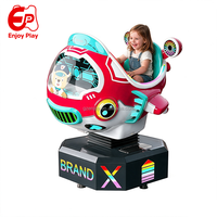 Machine de jeu d'arcade de tir aérien, manège pour enfants avec cabine rotative à 360°, certifiée CE, prix de gros direct usine pour centre de jeux