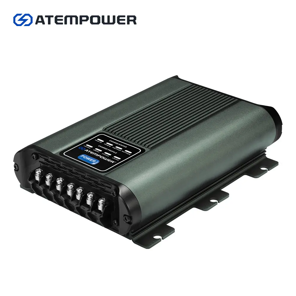 ATEM 전원 40A 12V MPPT 태양 듀얼 배터리 시스템 자동차 DC-DC 배터리 충전기