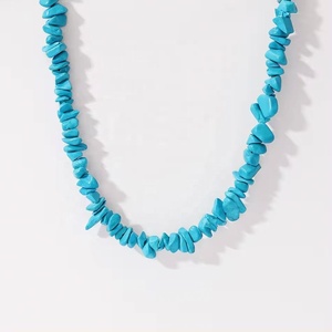 Joyería Personalizada de Alta Gama, Collares de Turquesa con Piedras Naturales, Joyería de Moda para Mujer - Product Image 1