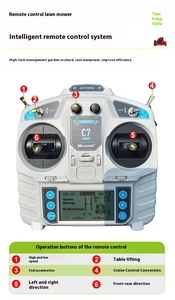 Tondeuse industrielle sur chenilles 1600W 48V personnalisée, nouvelle version améliorée avec télécommande, pour vergers - Product Image 5