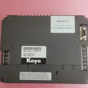 Pantalla Táctil Industrial Koyo GC-53LC3-1 de 10.3 Pulgadas con Interfaz Ethernet para Automatización de Fábrica - Product Image 2
