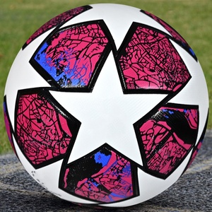 Balón de Fútbol Talla 4 para Partido y Entrenamiento, PU Premium Cosido a Máquina, Cámara de Aire Enrollada SR, Duradero para Fútbol 5-7-a-Side al Aire Libre - Product Image 3
