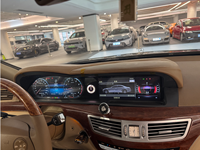Reproductor Android de Pantalla Dual de 24.6 Pulgadas para Mercedes Benz Clase S W221 2006-2013, Radio de Auto, Estéreo, Multimedia, DSP, Carplay