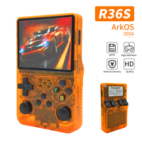 Console de jeu portable rétro R36S bon marché de Chine, écran de 3,5 pouces, 64 Go, lecteur de jeux vidéo de poche portable, console de jeu R36S pour ps3
