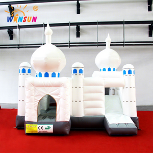 Winsun - Casa de Juegos Inflable para Niños al Aire Libre, Estilo Musulmán, Material de PVC, Resistente al Fuego y al Agua, Fácil de Instalar - Product Image 1