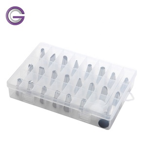 <span class=keywords><strong>Set</strong></span> <span class=keywords><strong>di</strong></span> 24 Punte Decorative in Acciaio Inox per Torte e <span class=keywords><strong>Pasticceria</strong></span> Disponibile - Product Image 1