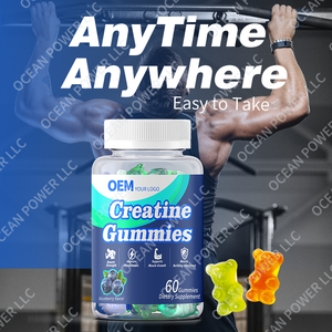 OME/ODM Creatine HCL tăng cường năng lượng Creatine Gummies xây dựng cơ bắp bổ sung năng lượng - Product Image 5