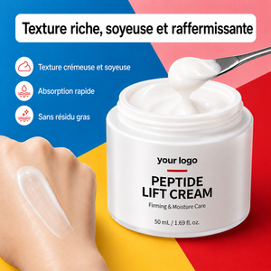 Crema Facial Profesional Reafirmante e Hidratante para Piel Seca y Opaca, Revela una Piel Radiante e Hidratada, Complejo de Péptidos, para Todo Tipo de Piel - Product Image 2
