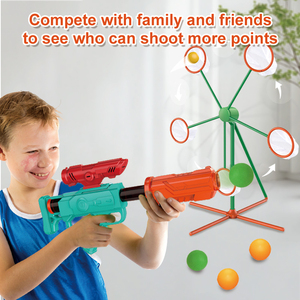 Pistola de Juguete de <span class=keywords><strong>Airsoft</strong></span> para Deportes en Interiores y Exteriores, Pistola de Tiro con Objetivo Giratorio Eléctrico, Pistola de Balas Blandas para Niños - Product Image 2